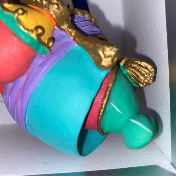 1991 Department 56 Nutcracker Ornament Hand Painted w/ Tags VGC HTF VTG - Picture 7 of 11